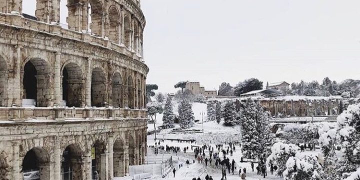 Roma vestita di bianco: la nevicata del 26 febbraio